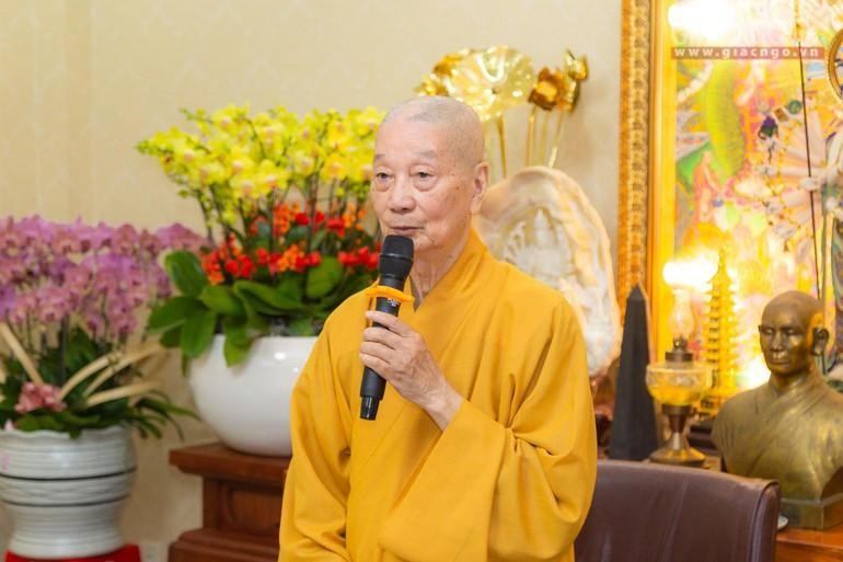 9g sáng mai 20-7, Trưởng lão Hòa thượng Thích Trí Quảng sẽ có pháp thoại đặc biệt