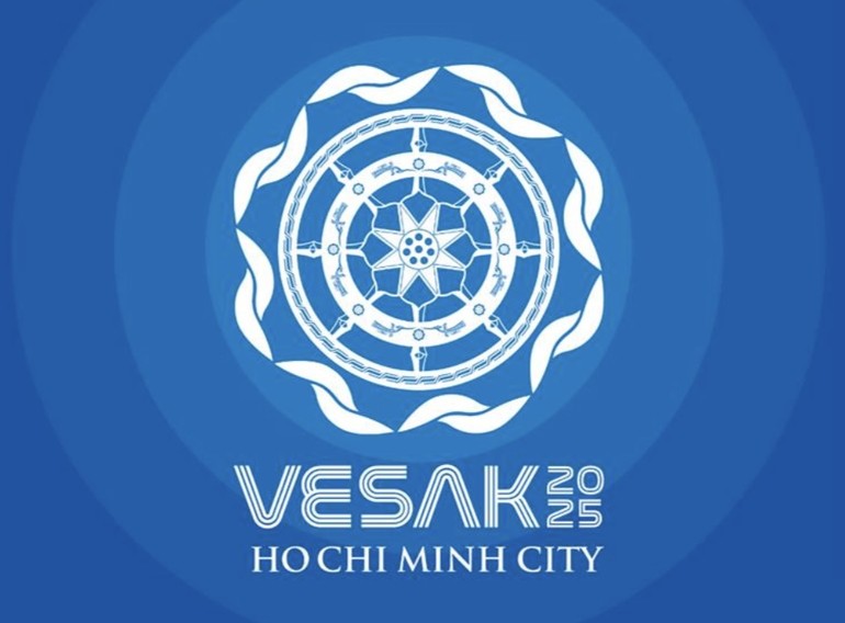 Biểu trưng Đại lễ Vesak Liên Hiệp Quốc 2025 tại Việt Nam (tổ chức tại TP.HCM)