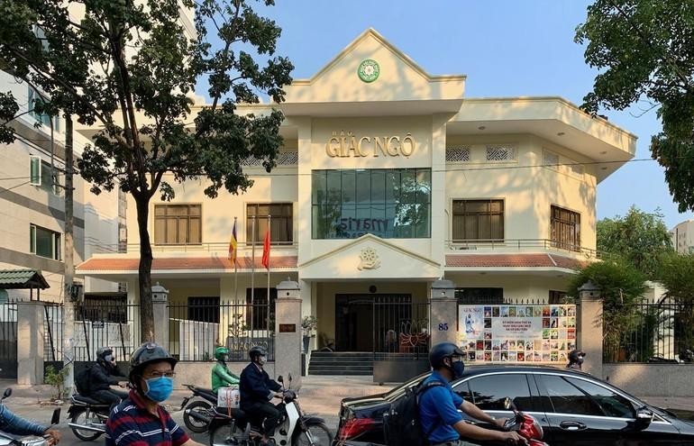 Công an Q.3 thăm, chúc Tết đến Báo Giác Ngộ