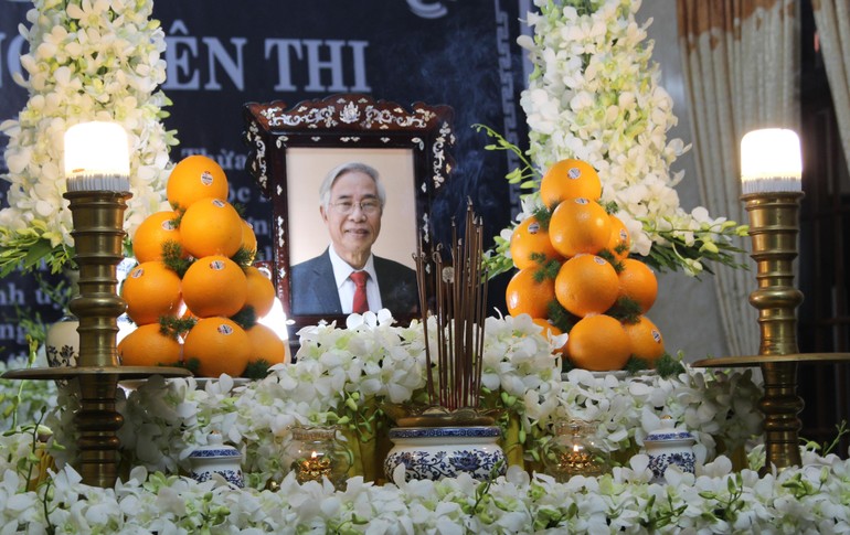 Lễ tang nguyên Trưởng ban Tôn giáo Chính phủ Ngô Yên Thi tổ chức tại tư gia ở TP.Huế