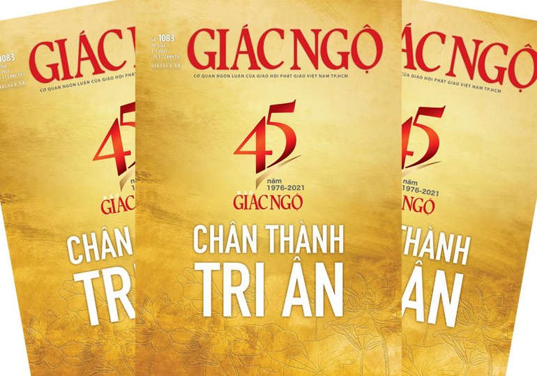 Giác Ngộ số 1083: Đức Pháp chủ chúc mừng Báo Giác Ngộ