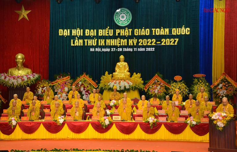 Ban Chứng minh, Chủ tọa đoàn Đại hội đại biểu Phật giáo toàn quốc lần thứ IX (nhiệm kỳ 2022-2027)