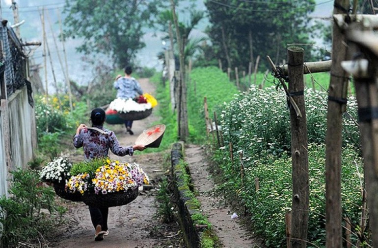 Gánh Tết về nhà - Ảnh minh họa