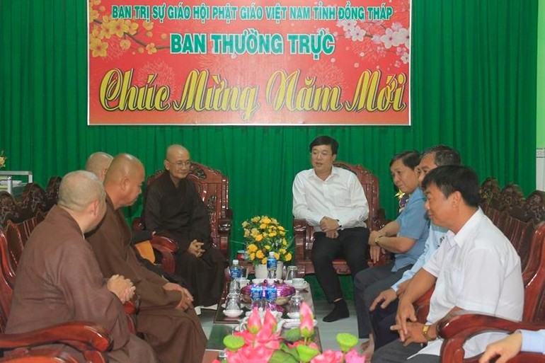 Quang cảnh buổi thăm