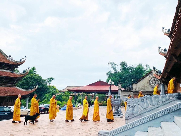 Trường hạ tổ đình Quỳnh Lâm khai pháp khóa An cư kết hạ Phật lịch 2566