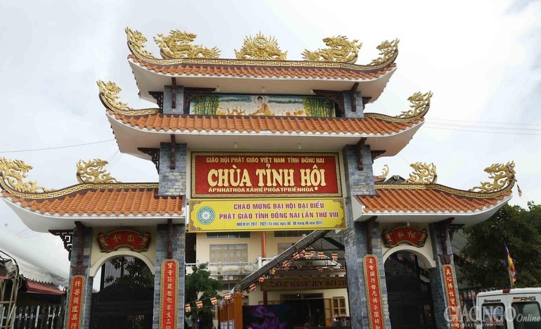 Chùa Tỉnh Hội - nơi tổ chức Đại hội đại biểu Phật giáo tỉnh Đồng Nai lần thứ IX