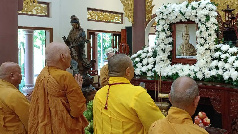 Tưởng niệm Hòa thượng Thích Đồng Huy, nguyên Trưởng ban Trị sự tỉnh, khai sơn làng Vạn Hạnh