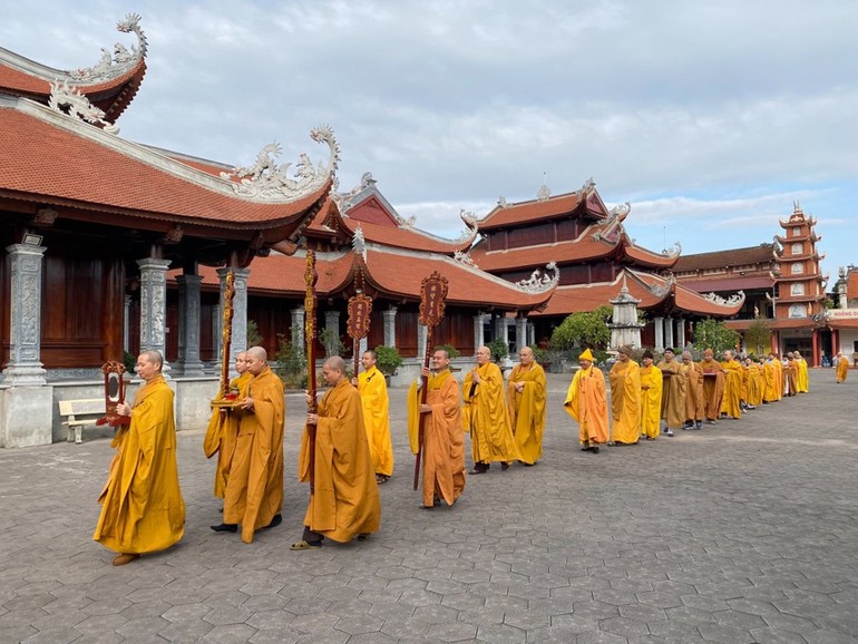 Cung thỉnh giới sư Đại Giới đàn Minh Luân Phật lịch 2567