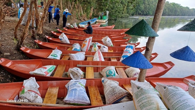 Tiền Giang: Ban Trị sự Phật giáo tỉnh, Sở NN và PTNN tỉnh phóng sinh tại khu bảo tồn sinh thái 