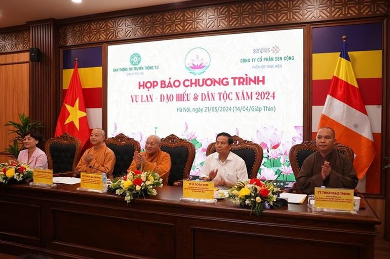 Ban Thông tin - Truyền thông T.Ư giới thiệu chương trình "Vu lan - đạo hiếu và dân tộc năm 2024”