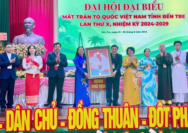 Hòa thượng Thích Nhựt Tấn giữ chức Phó Chủ tịch không chuyên trách Ủy ban MTTQVN tỉnh nhiệm kỳ 2024-2029