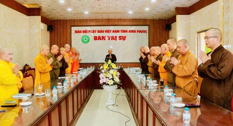 Ban Thường trực Ban Trị sự tỉnh họp triển khai các hoạt động Phật sự trọng tâm