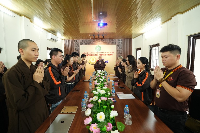 Ban Thông tin - Truyền thông GHPGVN TP.Hà Nội đã tổ chức phiên họp triển khai một số hoạt động Phật sự