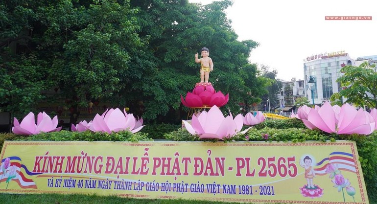 Kính mừng Phật đản tại chùa Pháp Hoa