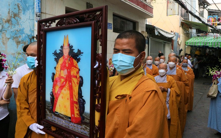 Lễ truy niệm, di quan Hòa thượng Thích Giác Vinh 