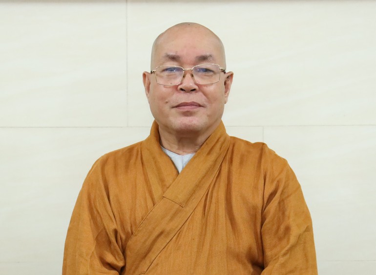 Thượng tọa Thích Đạt Đức - Ảnh: Nguyên Tài/BGN