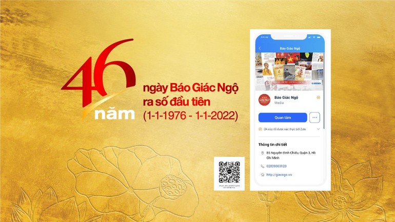 Ngày 1-1-2022 tới, Báo Giác Ngộ sẽ bước vào năm thứ 47 phụng sự bạn đọc