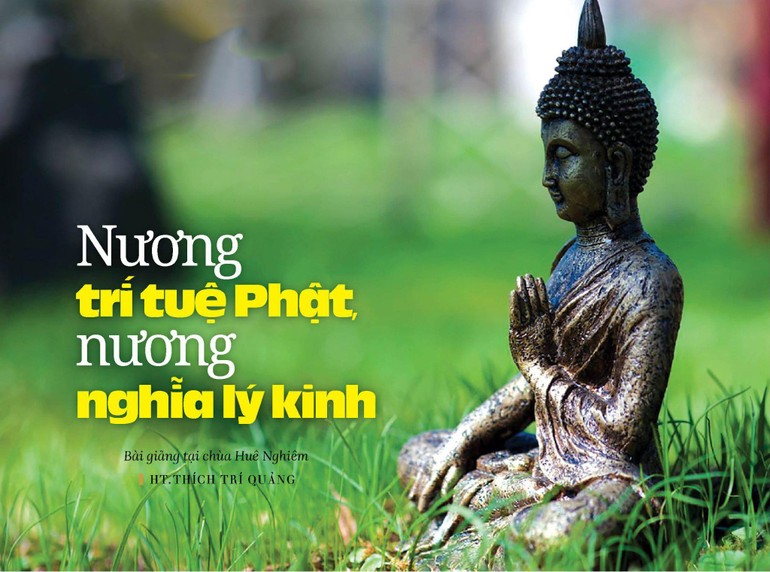 Nương trí tuệ Phật, nương nghĩa lý kinh