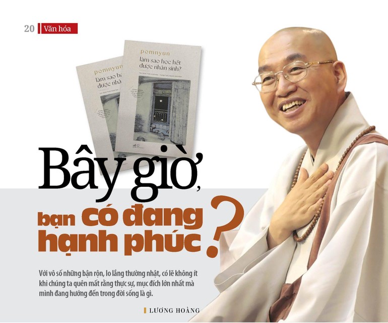 Bài trên Báo Giác Ngộ số 1153 - Thiết kế: Phòng Mỹ thuật BGN/Tống Viết Diễn