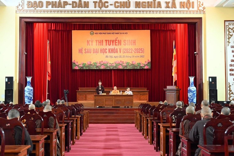 Gần 50 thí sinh đăng ký tham dự kỳ thi tuyển sinh hệ sau đại học khóa V (2022-2025)