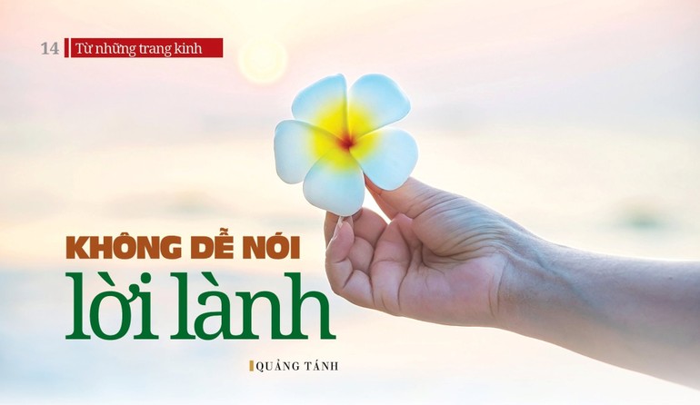 Bài trên Báo Giác Ngộ số 1221 - Thiết kế: Phòng Mỹ thuật BGN/Tống Viết Diễn