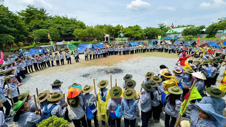 Trại Tâm Chánh XI - kỷ niệm ngày Hạnh truyền thống, do ngành nữ Gia đình Phật tử TP.HCM tổ chức 