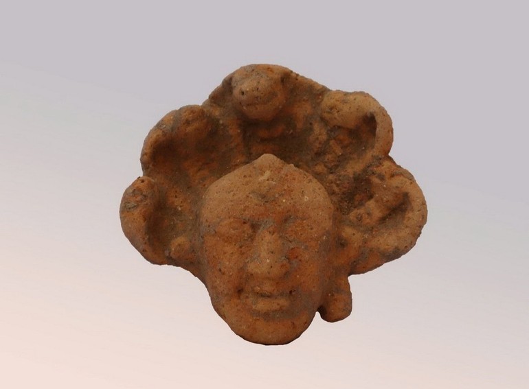 Mặt trước đầu tượng Phật Linh Sơn Bắc - Ảnh: Cổng thông tin điện tử tỉnh An Giang