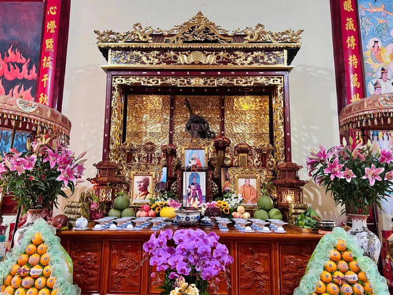 Tổ đình Bửu Sơn tưởng niệm húy nhựt Tổ sư Khánh Thông