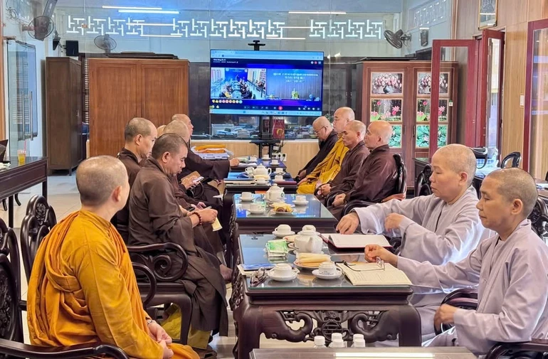 Ban Thường trực Ban Trị sự Phật giáo tỉnh Khánh Hòa họp rà soát công tác tổ chức Đại hội đại biểu Phật giáo tỉnh, nhiệm kỳ 2026-2031