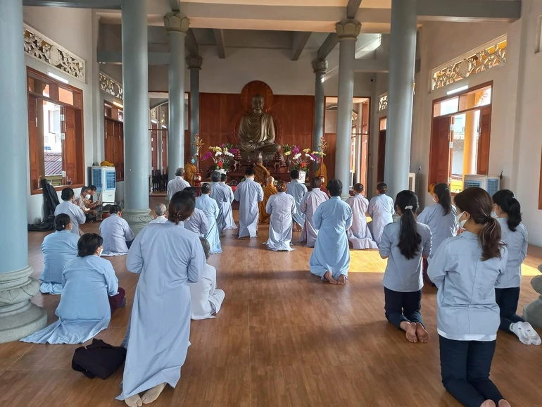 Lễ húy kỵ lần thứ 49 Hòa thượng Thích Đạt Thanh tại tổ đình Long Quang, Hóc Môn