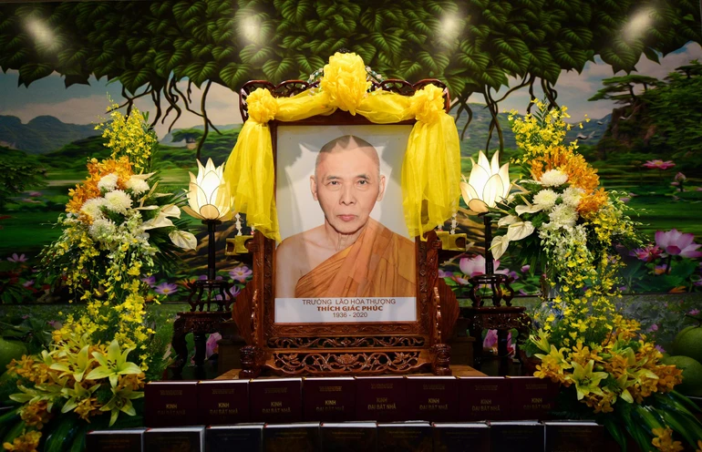 Di ảnh Trưởng lão Hòa thượng Thích Giác Phúc, Thành viên Hội đồng Chứng minh, Trưởng Giáo đoàn IV - Hệ phái Khất sĩ