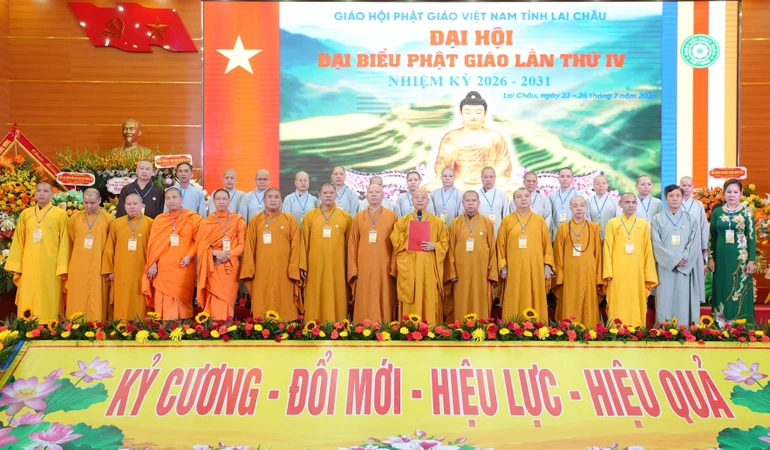 Tân Ban Trị sự Phật giáo tỉnh Lai Châu nhiệm kỳ 2026-2031 có 33 thành viên do Hòa thượng Thích Thanh Huân làm Trưởng ban