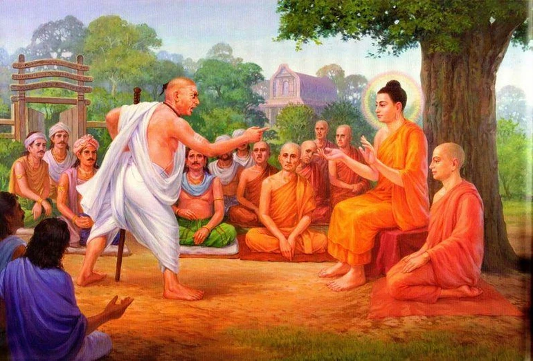 Đức Phật từ bi - Tranh Myanmar