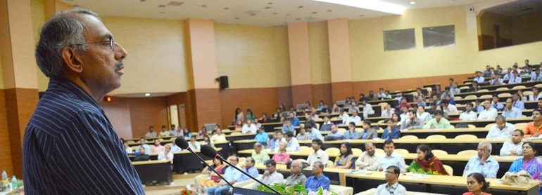 Trong một buổi thuyết trình tại Đại học Nalanda