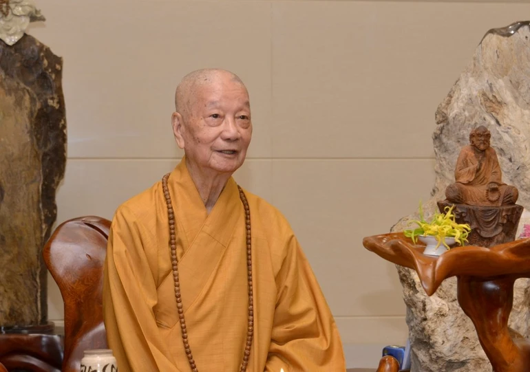 Đại lão Hòa thượng Thích Trí Quảng - Ảnh: Bảo Toàn