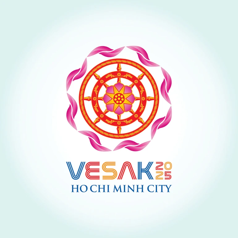 Logo chính thức của Đại lễ Vesak Liên Hiệp Quốc 2025 tổ chức tại TP.HCM, Việt Nam đã được ICDV chọn và thông qua