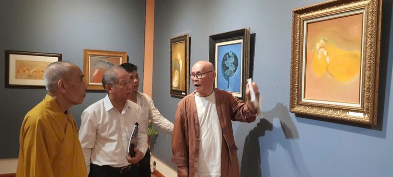 Triển lãm mở cửa đến hết ngày 14-6 để công chúng yêu nghệ thuật thưởng lãm