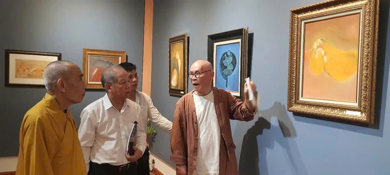 Triển lãm mở cửa đến hết ngày 14-6 để công chúng yêu nghệ thuật thưởng lãm