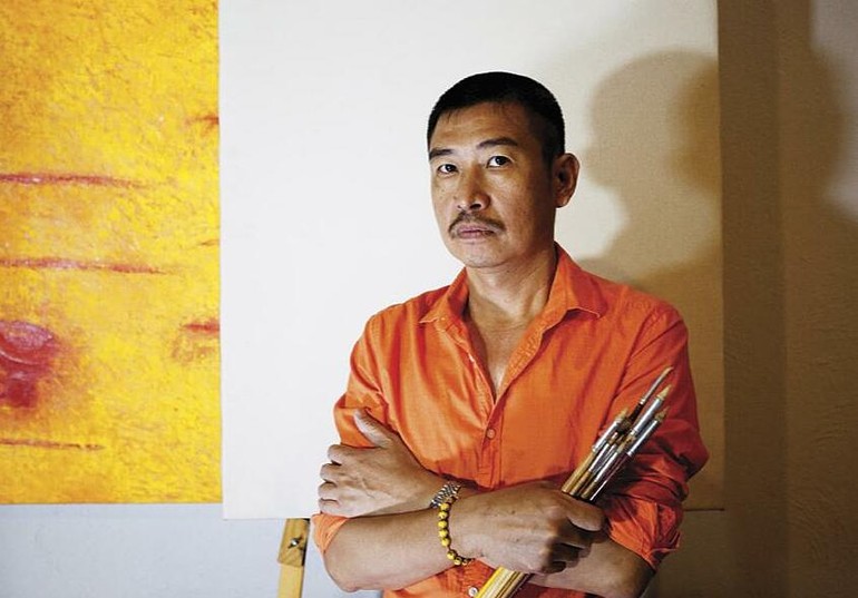 Họa sĩ Lê Thiết Cương: Tôi yêu gốm và kinh Phật