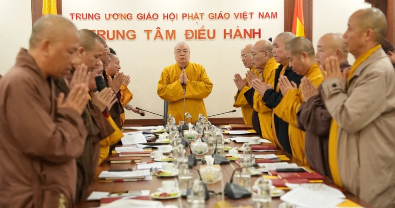 Ban Thường trực Hội đồng Trị sự khu vực phía Bắc họp triển khai hoạt động Phật sự