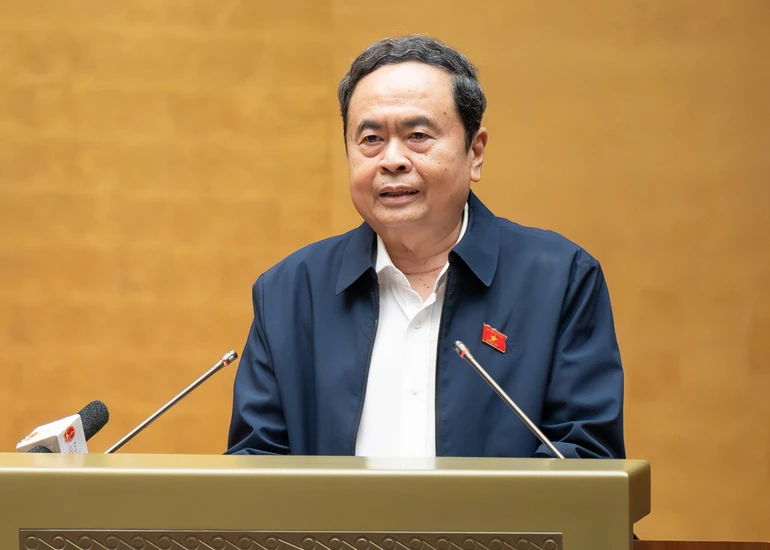 y viên Bộ Chính trị, Chủ tịch Quốc hội Trần Thanh Mẫn thuộc đơn vị bầu cử số 12 - Ảnh: Ngọc Thắng