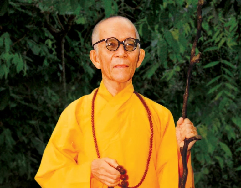 Đại lão Hòa thượng Thích Trí Tịnh (1917-2014) là vị lãnh đạo đầu tiên của Thành hội Phật giáo TP.HCM sau khi thành lập (6-1982) - Ảnh: Báo Giác Ngộ 