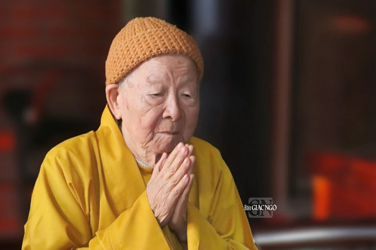 Đức Trưởng lão Hòa thượng Phó Pháp chủ GHPGVN Thích Thanh Dục viên tịch, đại thọ 100 năm - Ảnh tư liệu BGN