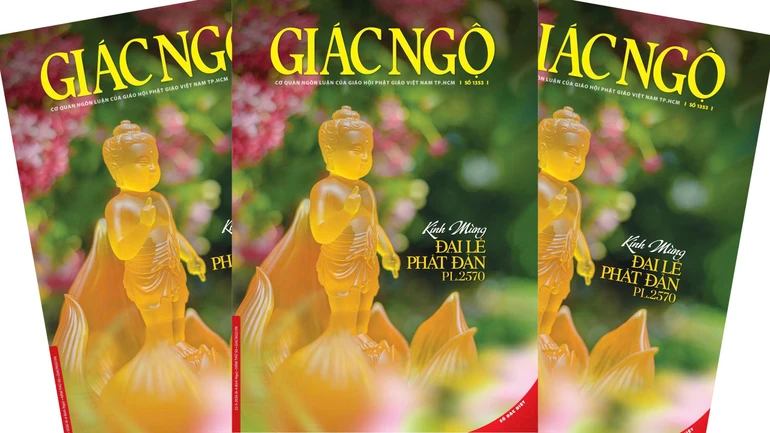 Báo Giác Ngộ số đặc biệt Kính mừng Phật đản - quà tặng tinh thần trang nhã và ý nghĩa của người Phật tử