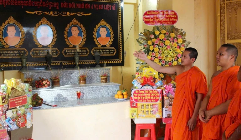 4 Hòa thượng liệt sĩ Khmer là những "ngọn lửa" của tinh thần đoàn kết trong lòng dân tộc