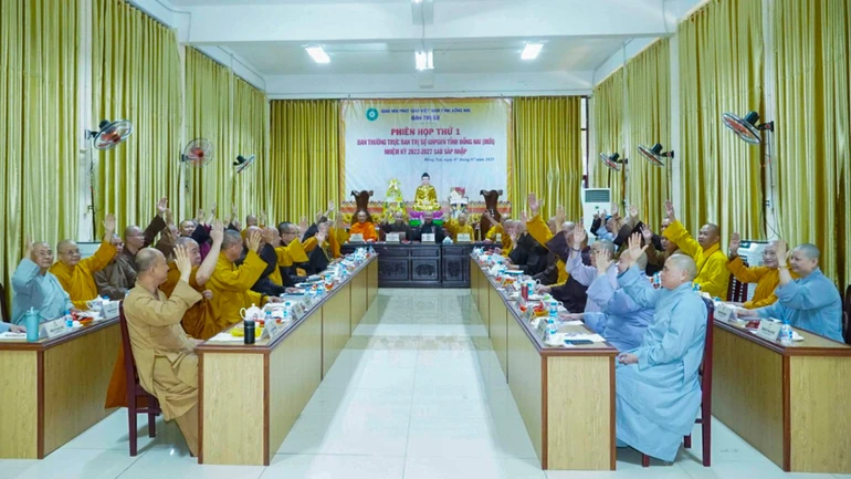 Chư tôn đức hiệp thương, đề cử nhân sự 12 ban chuyên môn trực thuộc tỉnh Đồng Nai