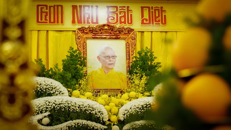 Trưởng lão Hòa thượng Thích Từ Thông (1928-2025) - Ảnh: Nguyện Truyền/BGN
