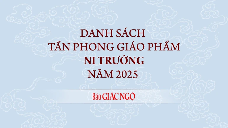Danh sách 74 vị được tấn phong giáo phẩm Ni trưởng năm 2025