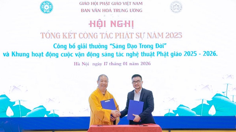Ban Văn hóa T.Ư ký kết biên bản ghi nhớ hợp tác với Viện Khoa học Giáo dục và Môi trường