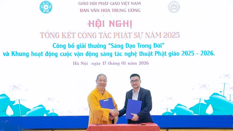 Ban Văn hóa T.Ư ký kết biên bản ghi nhớ hợp tác với Viện Khoa học Giáo dục và Môi trường